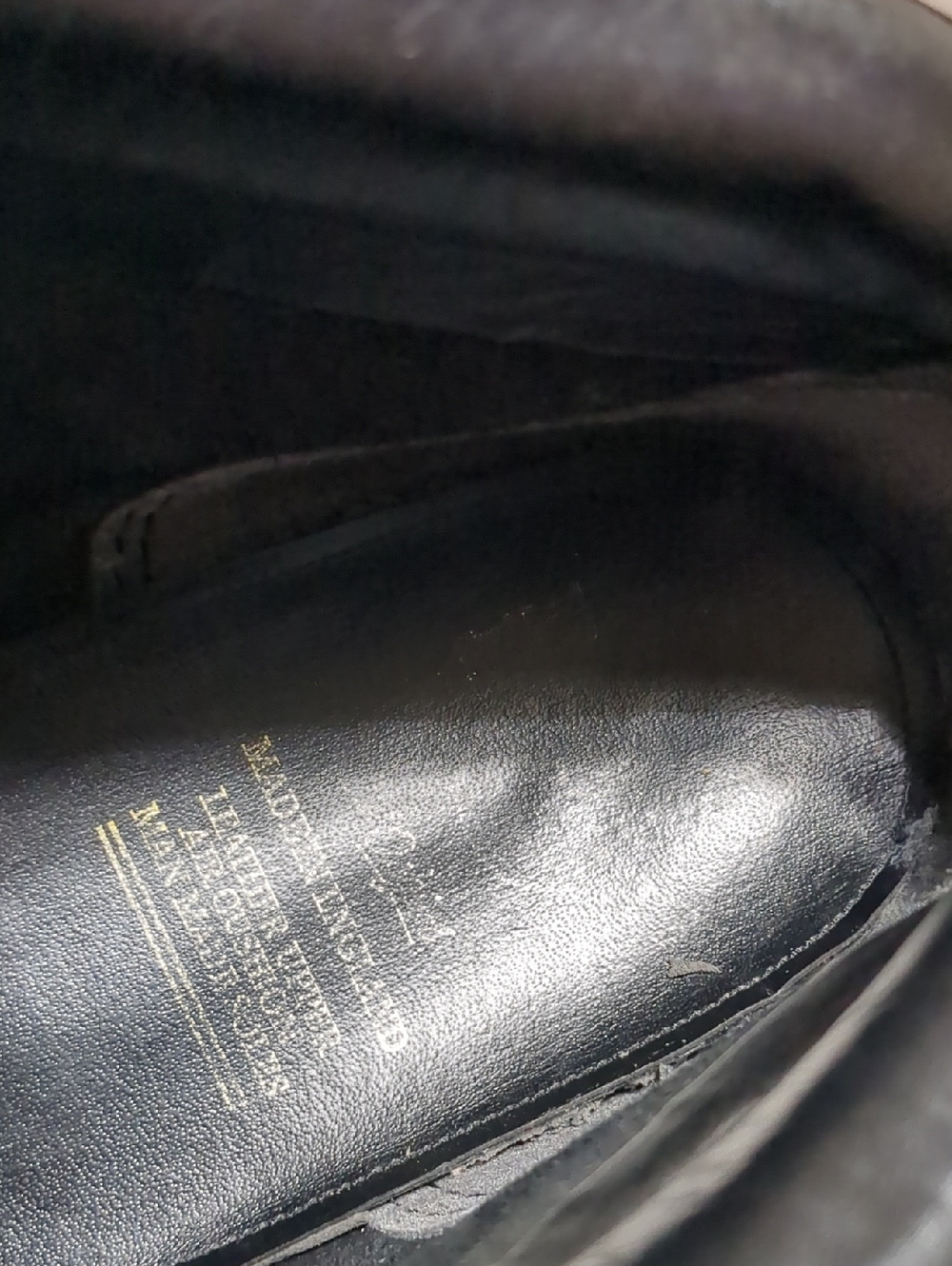 Dr. Martens Black Leather 8287 Men's Boots Made in England Size 12 - Picture 9 of 12